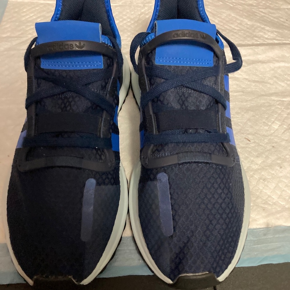 Adidas Men's U_Path Run Navy Blue Black Shoes FV9254 Size 8 n